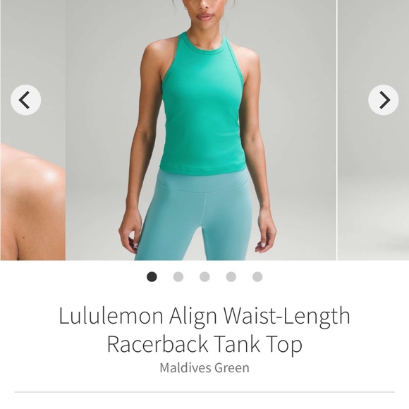 Lululemon align waist length Tank Top - Picture 1 of 5
